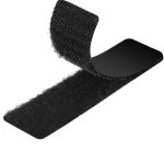 15 Sets Strips with Adhesive - Strong Double Sided Tape with Hook and Loop - 1 x 4 Inch